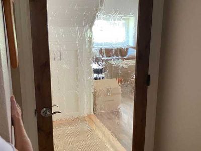 Interior Glass Door Installation