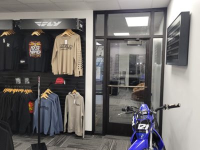 Clothing Store Door Installation