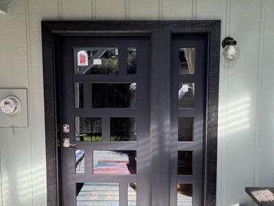 Iron Entry Door Installation