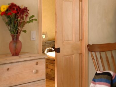 Wooden Sliding Door for Bathroom