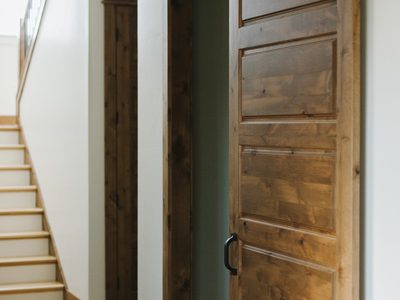 Wooden Sliding Door Installation